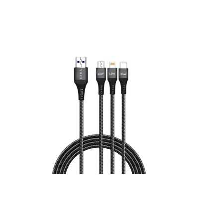 قیمت خرید فروش کابل شارژ 3 کاره ezra مدل DC352