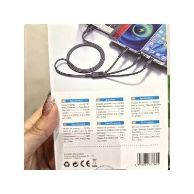 قیمت خرید فروش کابل شارژ 3 کاره ezra مدل DC352