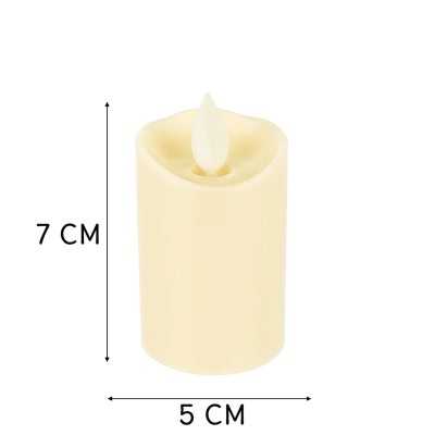 قیمت خرید فروش شمع ال ای دی مدل شعله متحرک کد 07