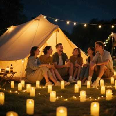 خرید شمع led مدل شعله متحرک