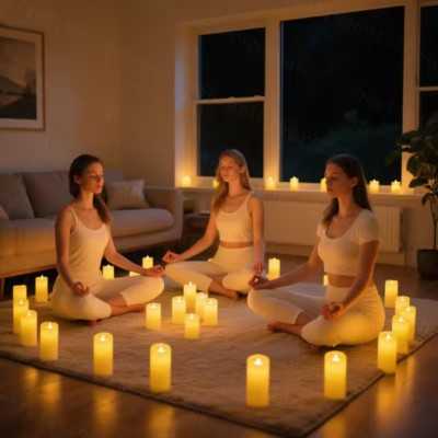 قیمت شمع led مدل شعله متحرک