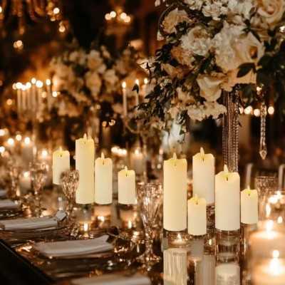 شمع led ستونی مدل شعله متحرک ارزان