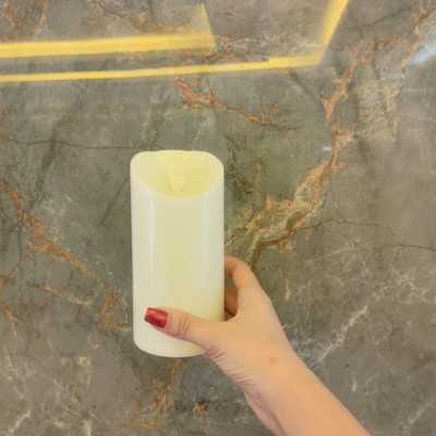 قیمت شمع ال ای دی ستونی مدل شعله متحرک 15 سانتی