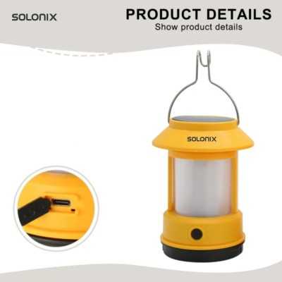 قیمت چراغ شارژی فانوسی سولونیکس