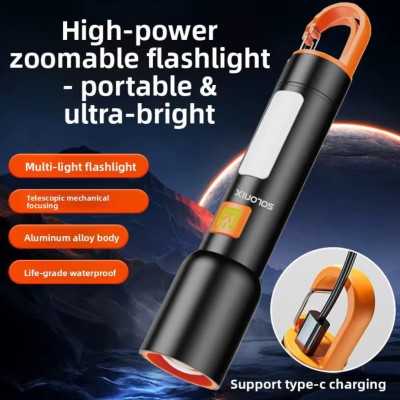 قیمت چراغ قوه دستی سولونیکس