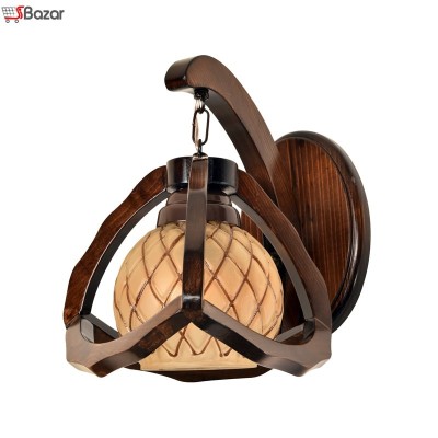 دیوار کوب چوبی طرح آسمان