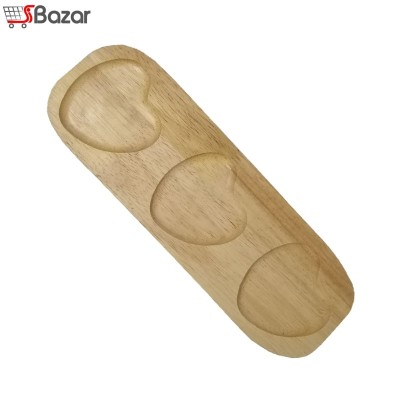 اردوخوری چوبی سرامیکی طرح قلب اردوخوری چوبی سرامیکی طرح قلب