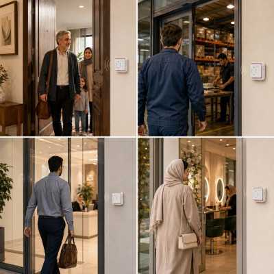 زنگ بدون سیم فروشگاهی