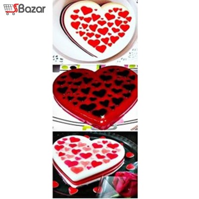 قالب سیلیکونی ژله طرح قلب کوچک قالب سیلیکونی ژله طرح قلب کوچک