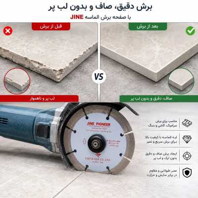 صفحه الماس مینی فرز 105 میلی متری