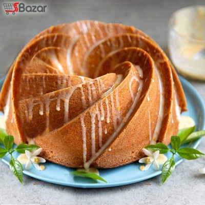 قالب سیلیکونی پیچ شیفون دار کوچک قالب سیلیکونی پیچ شیفون دار کوچک