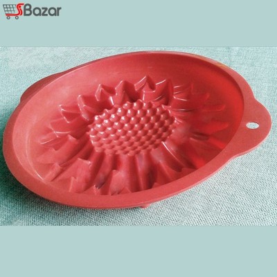قالب سیلیکونی کیک و ژله طرح گل آفتابگردان قالب سیلیکونی کیک و ژله طرح گل آفتابگردان