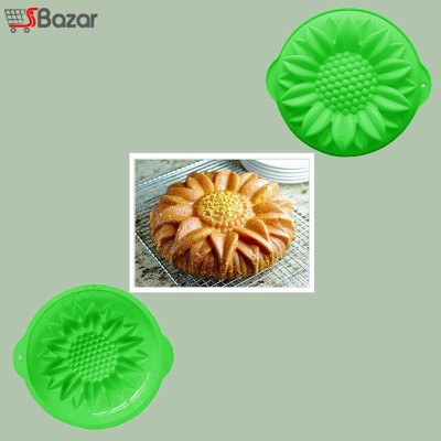 قالب سیلیکونی کیک و ژله طرح گل آفتابگردان قالب سیلیکونی کیک و ژله طرح گل آفتابگردان