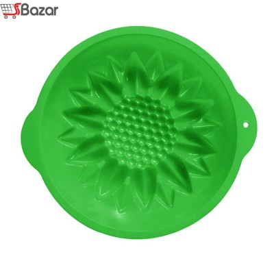 قالب سیلیکونی کیک و ژله طرح گل آفتابگردان قالب سیلیکونی کیک و ژله طرح گل آفتابگردان