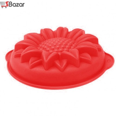 قالب سیلیکونی کیک و ژله طرح گل آفتابگردان قالب سیلیکونی کیک و ژله طرح گل آفتابگردان