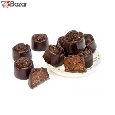 قالب شکلات سیلیکونی طرح گل رز قالب شکلات سیلیکونی طرح گل رز